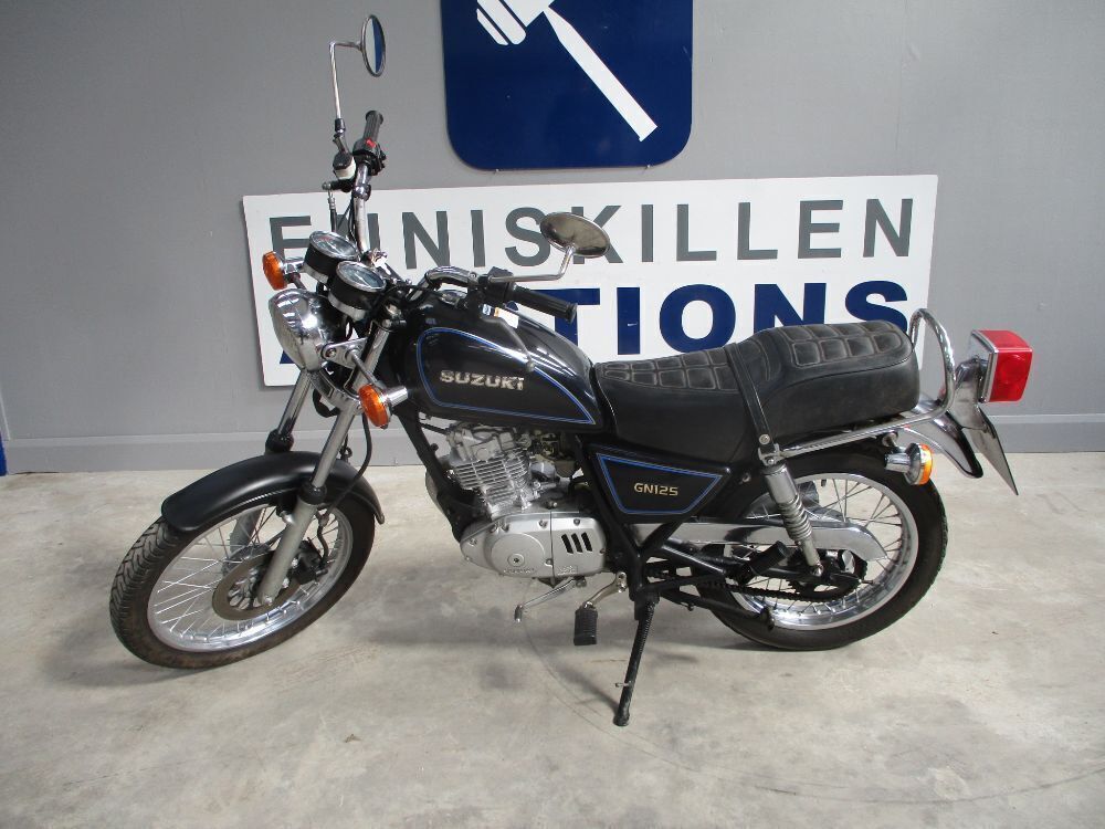 1996 SUZUKI GN125 MOTORCYCLE | Live Online Motorcycle Auction ...