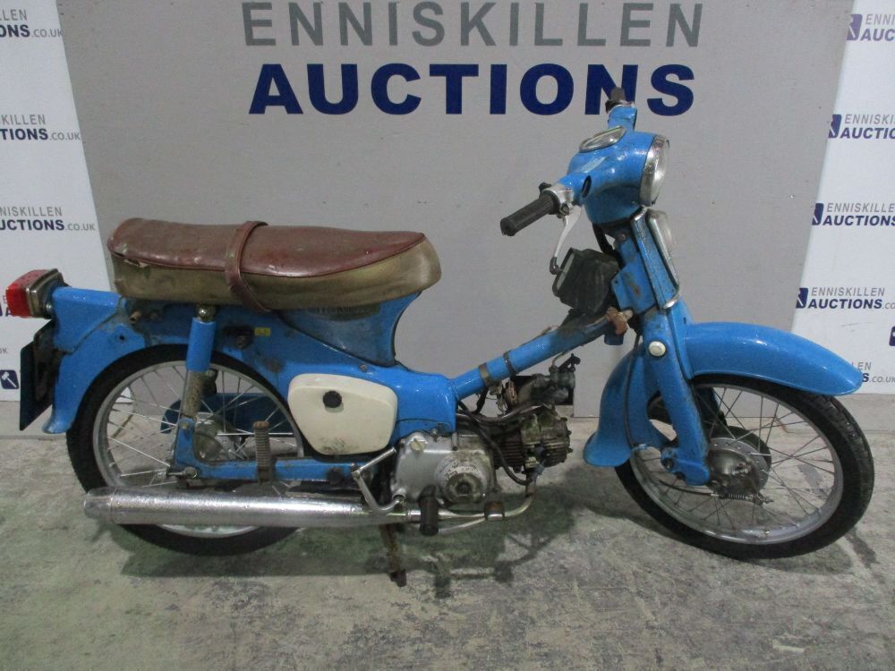 1977 HONDA 49CC MOTORCYCLE Live Motorcycle Auction Enniskillen Auctions