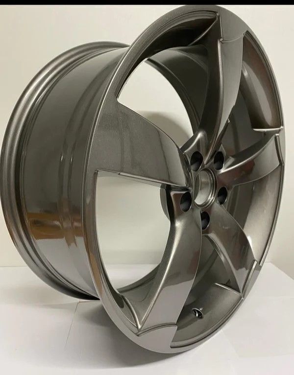 New Set 4 19 Audi Ttrs Style Alloy Wheels Gunmetal Live Plant